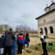 Plantare de arbori la Mănăstirea Măxineni