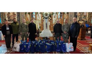 Militarii Brigăzii 10 Geniu „Dunărea de Jos”, sprijin pentru 25 de familii nevoiașe