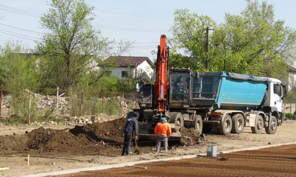 Muncă în flux continuu pe strada Grigore Alexandrescu