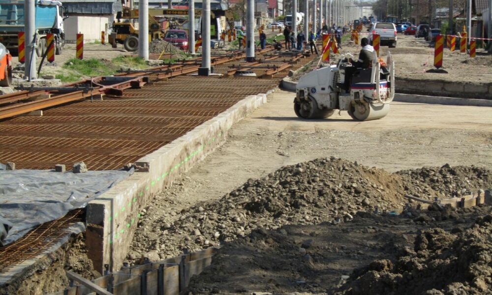 Muncă în flux continuu pe strada Grigore Alexandrescu