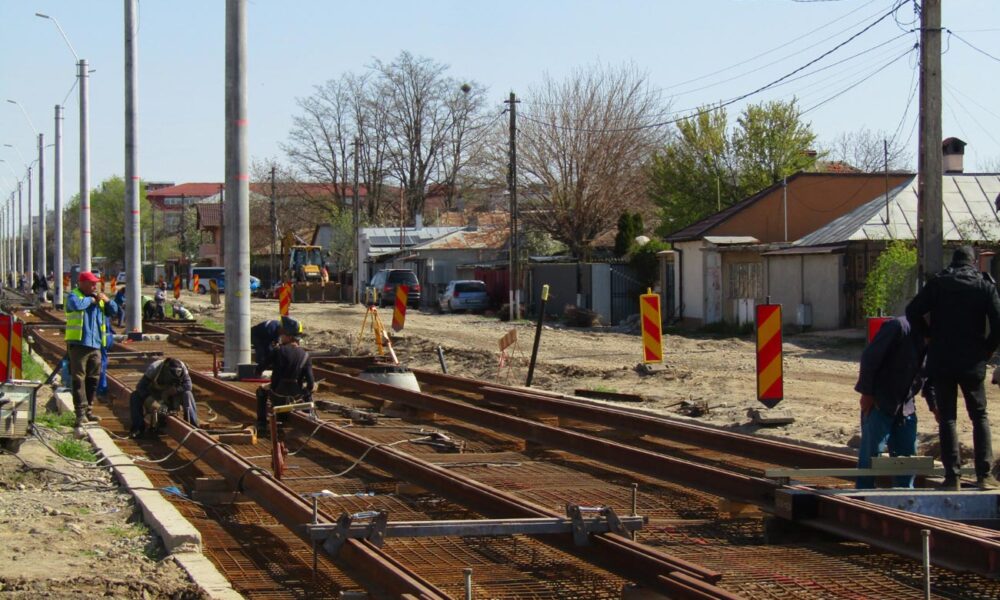 Muncă în flux continuu pe strada Grigore Alexandrescu