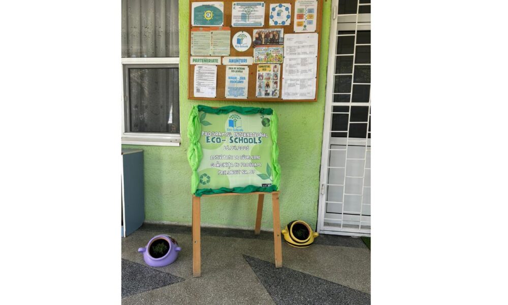 Premieră la Brăila: Grădinița cu Program Prelungit nr. 37 devine prima ”Grădiniță Eco” din județ