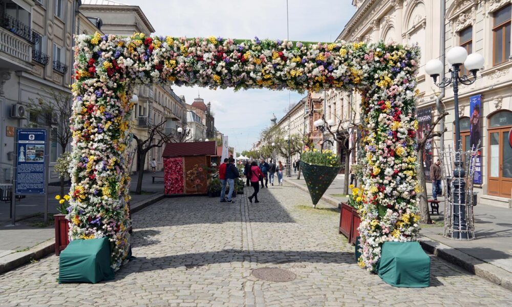 Festivalul Florilor de Primăvară, în Centrul Vechi al Brăilei