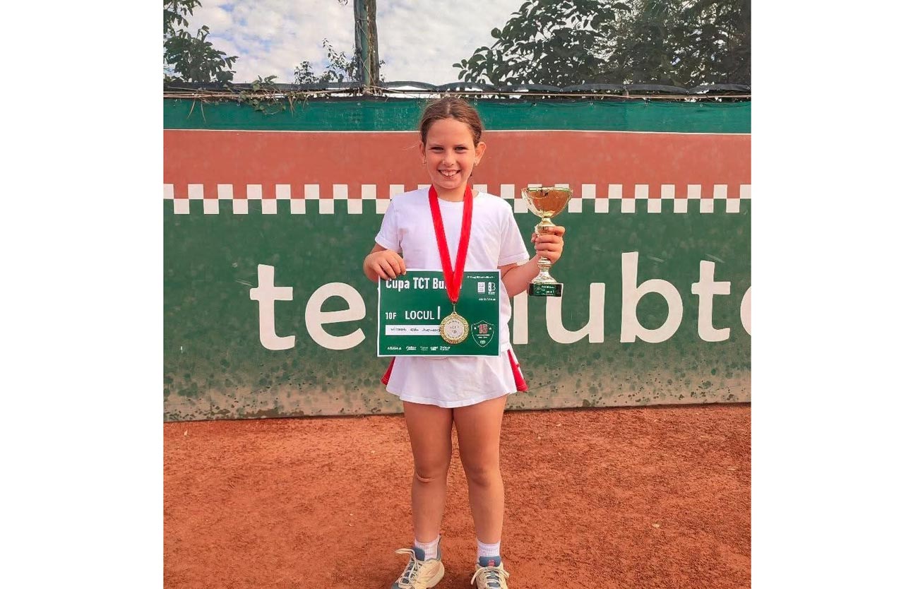 brăileanca Erin Mitrea ocupă locul trei în clasamentul național la categoria de vârstă 10 ani