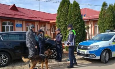 Polițiștii rutieri și echipa canină a Serviciului Criminalistic au acționat în zona unităților școlare din județ