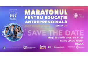 Maratonul pentru Educație Antreprenorială la Teatrul ”Maria Filotti”