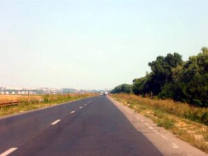 Restricții de viteză pe DN22B, Dig Brăila - Galați