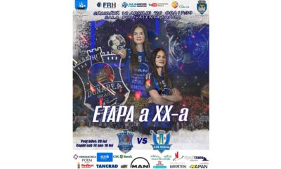 HC Dunărea, favorită la victorie în meciul cu CSM Tg. Jiu din etapa a 20-a a Ligii Florilor