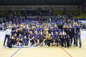 Handbal Liga Florilor. HC Dunărea a câștigat cu 29-26 meciul cu CSM Târgu Jiu