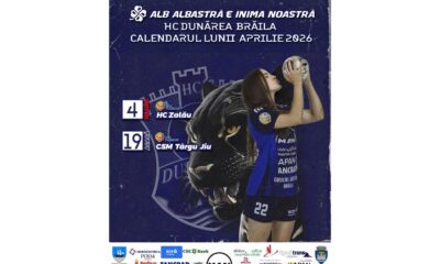 HC Dunărea are două meciuri în Liga Florilor, în aprilie