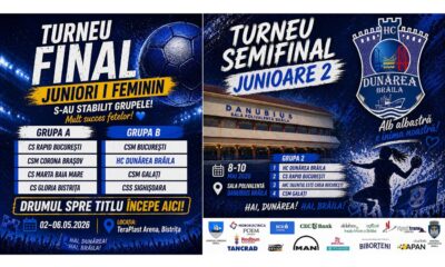 Performanță notabilă pentru handbalul brăilean