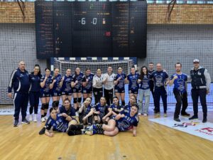 Start de turneu semifinal fulminant pentru junioarele I de la HC Dunărea