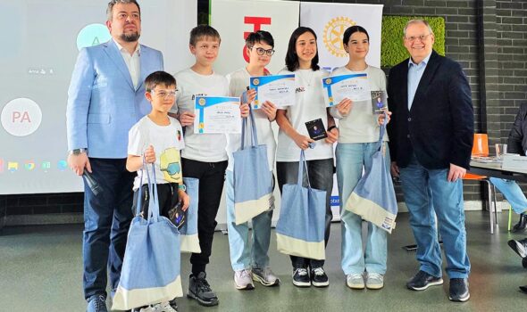 Inovația prinde viață la Brăila. HELIX JR., locul I la nivel național