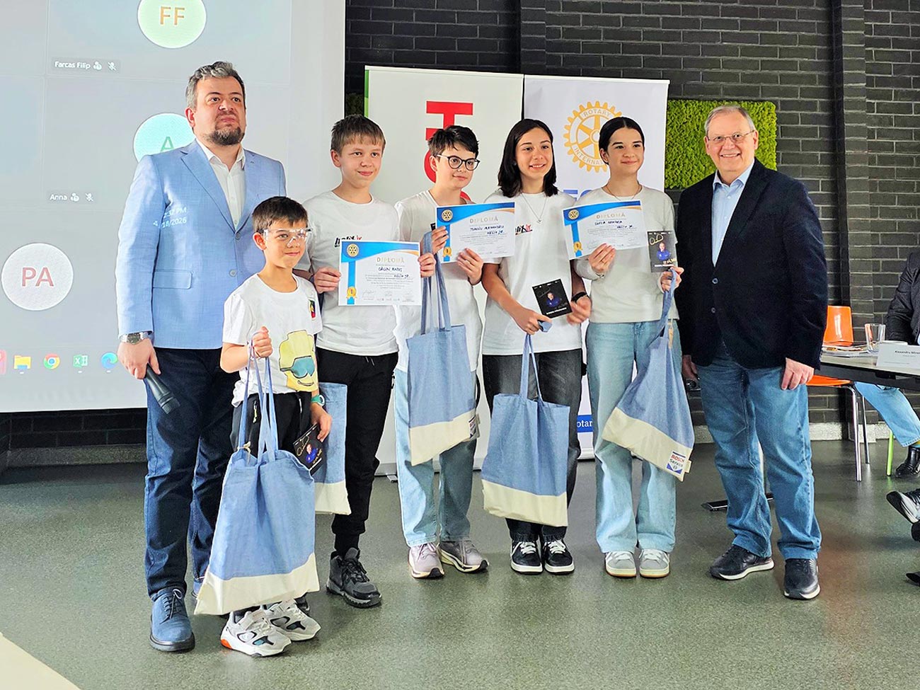 Inovația prinde viață la Brăila. HELIX JR., locul I la nivel național