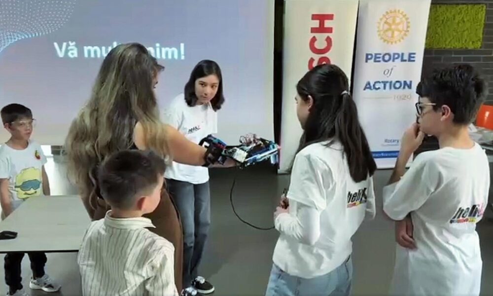 Inovația prinde viață la Brăila. HELIX JR., locul I la nivel național