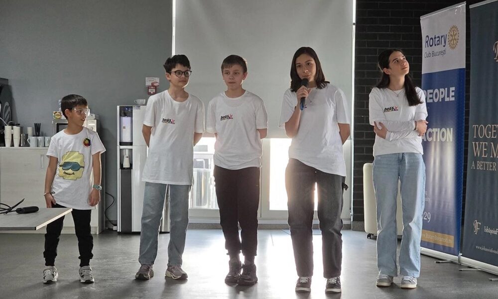 Inovația prinde viață la Brăila. HELIX JR., locul I la nivel național