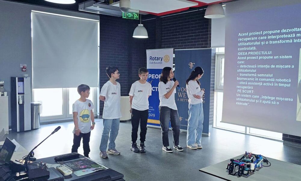 Inovația prinde viață la Brăila. HELIX JR., locul I la nivel național