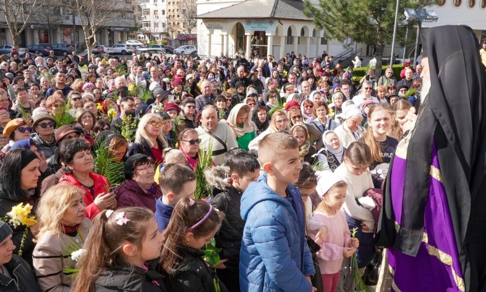 Sute de brăileni au participat la Pelerinajul de Florii