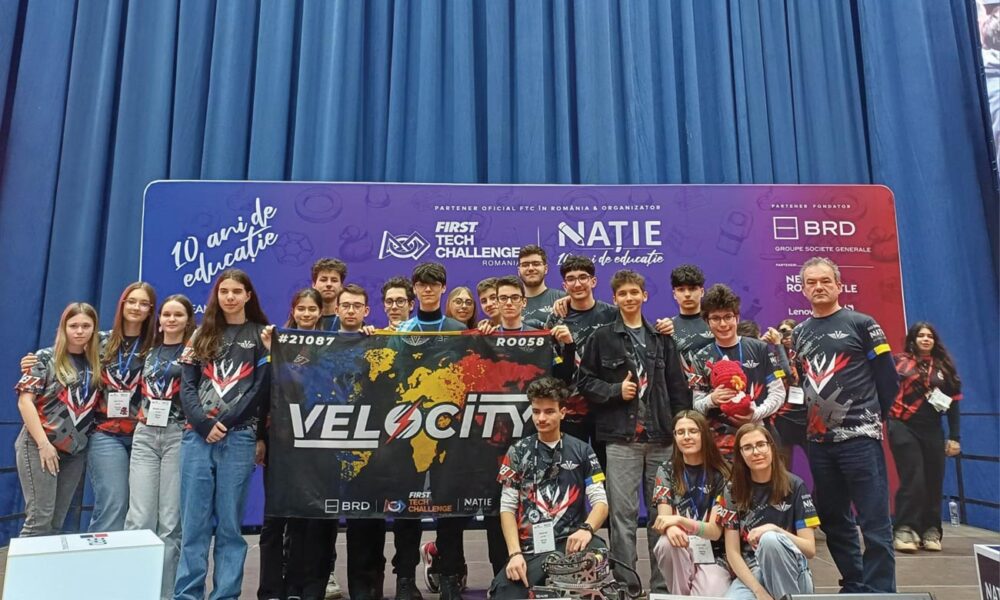 Brăila, pe harta roboticii mondiale. Echipa Velocity intră în competiție la Houston