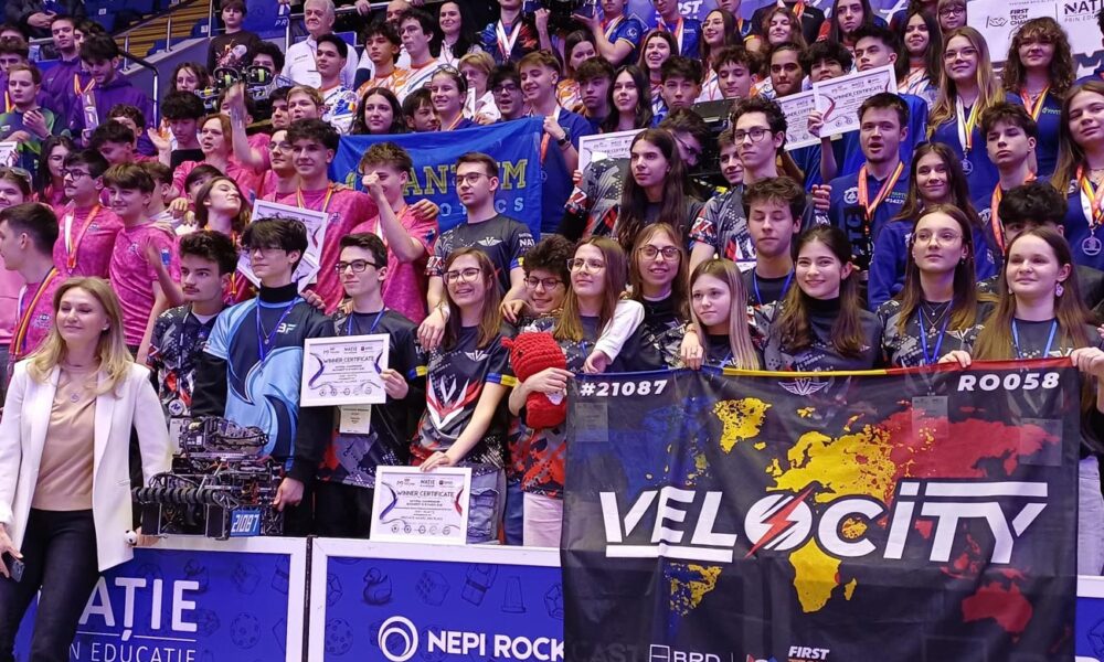 Brăila, pe harta roboticii mondiale. Echipa Velocity intră în competiție la Houston