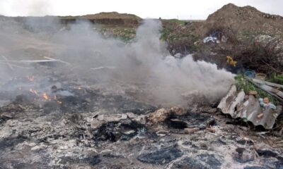 incendiu deseuri
