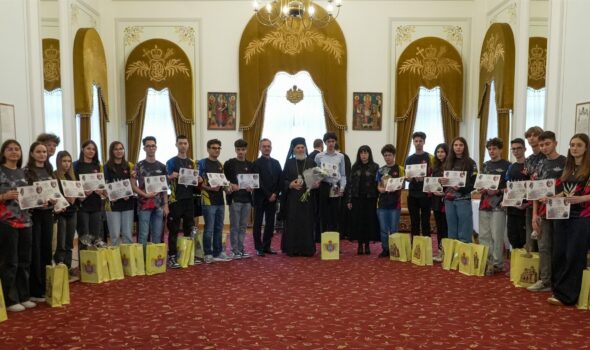 Performanță echipei de robotică ”Velocity”, răsplătită de ierarhul Dunării de Jos