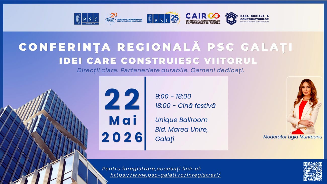 Idei care construiesc viitorul. Conferința Regională a PSC