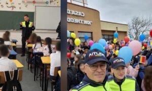 „Săptămâna Școală în Siguranță” a început în județul Brăila. Polițiștii desfășoară activități preventive în școli