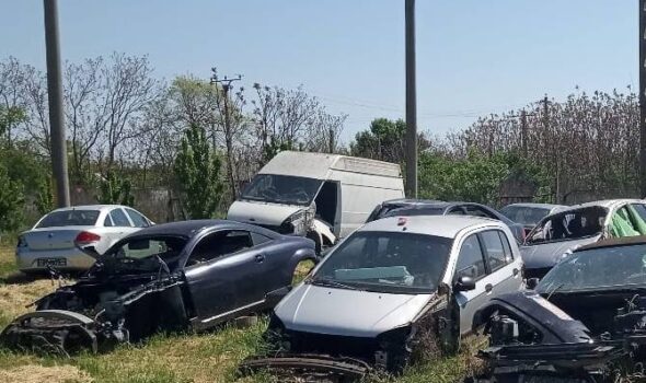 Amendă de 10.000 lei pentru ”afaceri” cu mașini scoase din uz