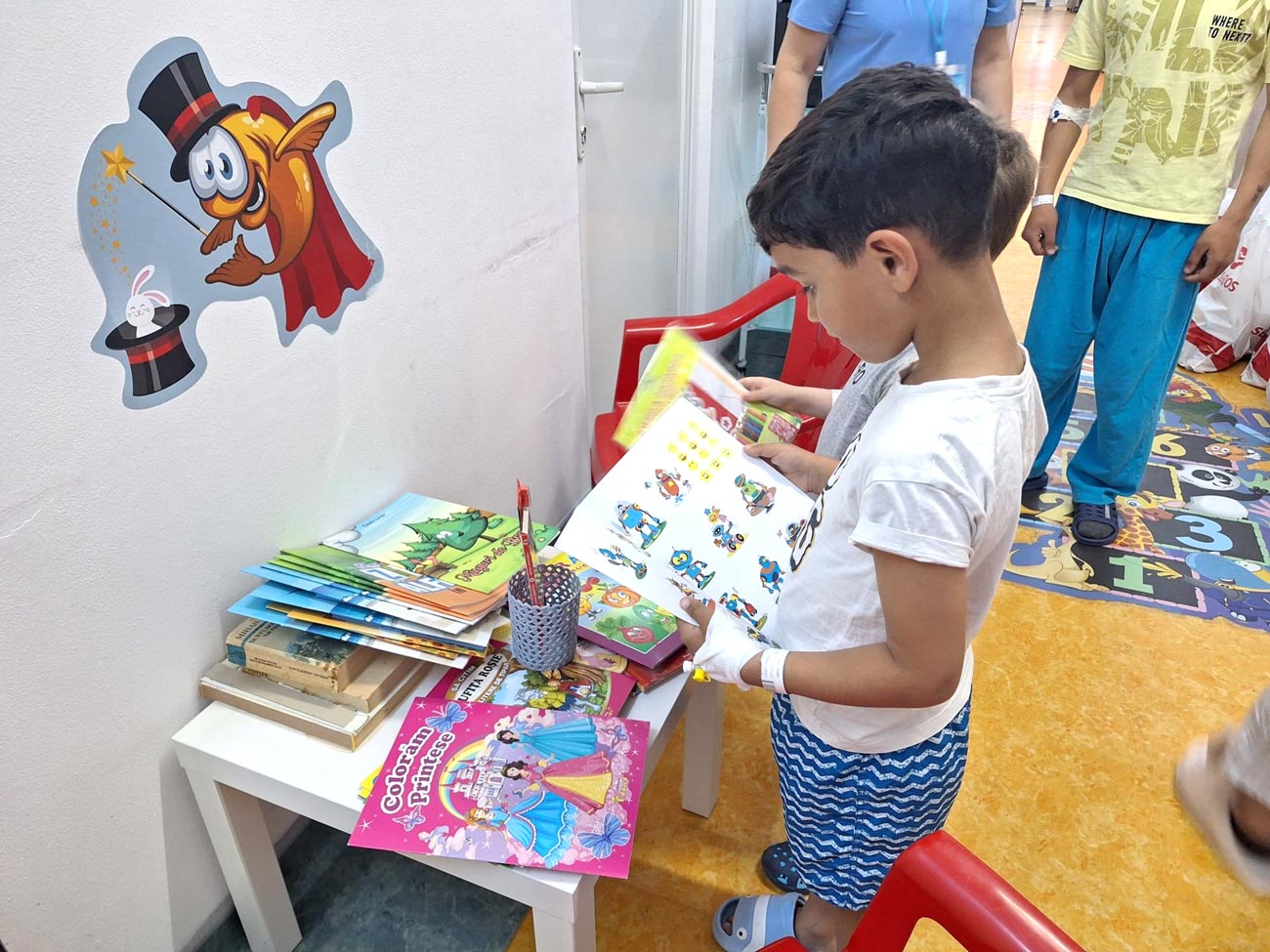 Campania "Colorăm speranța” pentru copiii din Secția de Pediatrie