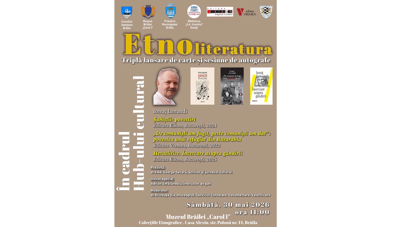 Trei volume lansate într-o singură zi la Etnografie