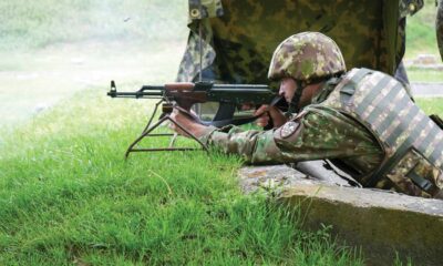 A fost desemnat „Soldatul Anului” la Brigada 10 Geniu „Dunărea de Jos”