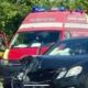Două persoane au ajuns la spital în urma unui accident rutier produs din cauza neacordării de prioritate