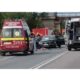 Accident cu trei mașini la intrare în Lacu Sărat. O tânără a ajuns la spital