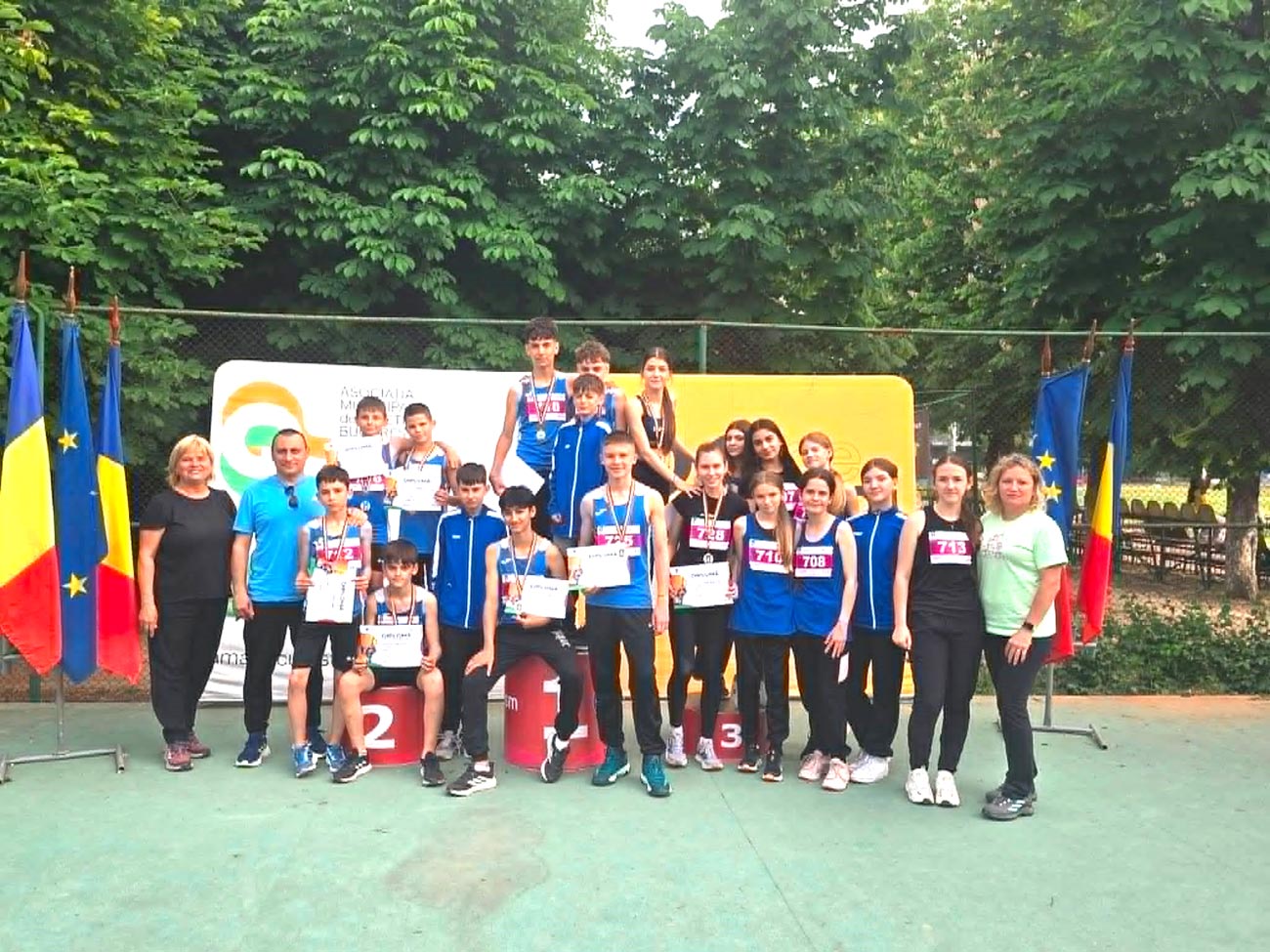 Rezultate notabile pentru atleții copii de la LPS Brăila la Campionatul Municipal București