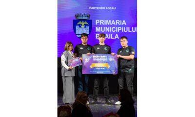 Echipa Leaf Logistics de la Liceul Teoretic “Panait Cerna”, locul I la Maratonul pentru Educație Antreprenorială, faza județeană