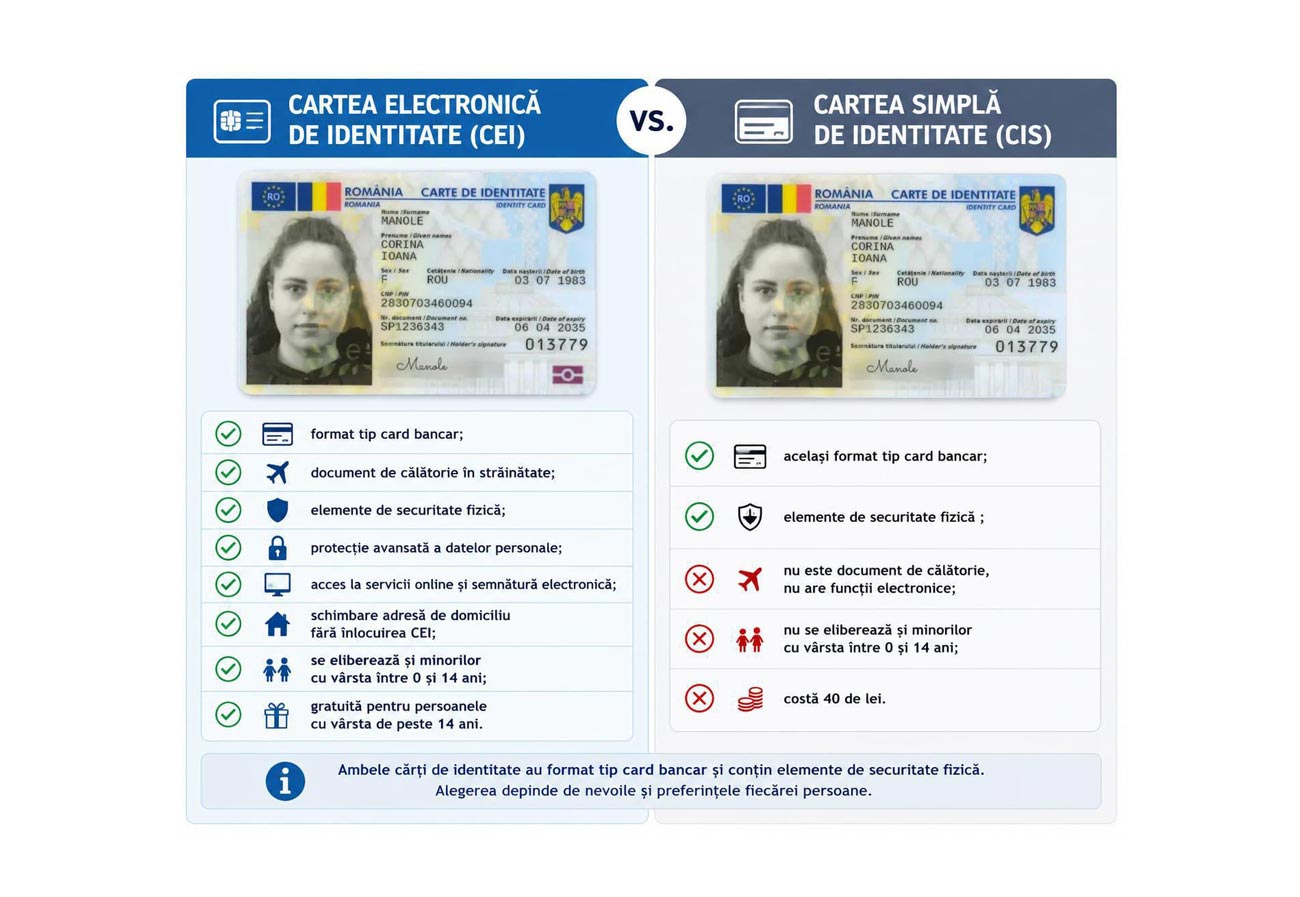 Informare Poliția Brăila: Prima Carte Electronică de Identitate este GRATUITĂ, până la 30 iunie 2026!