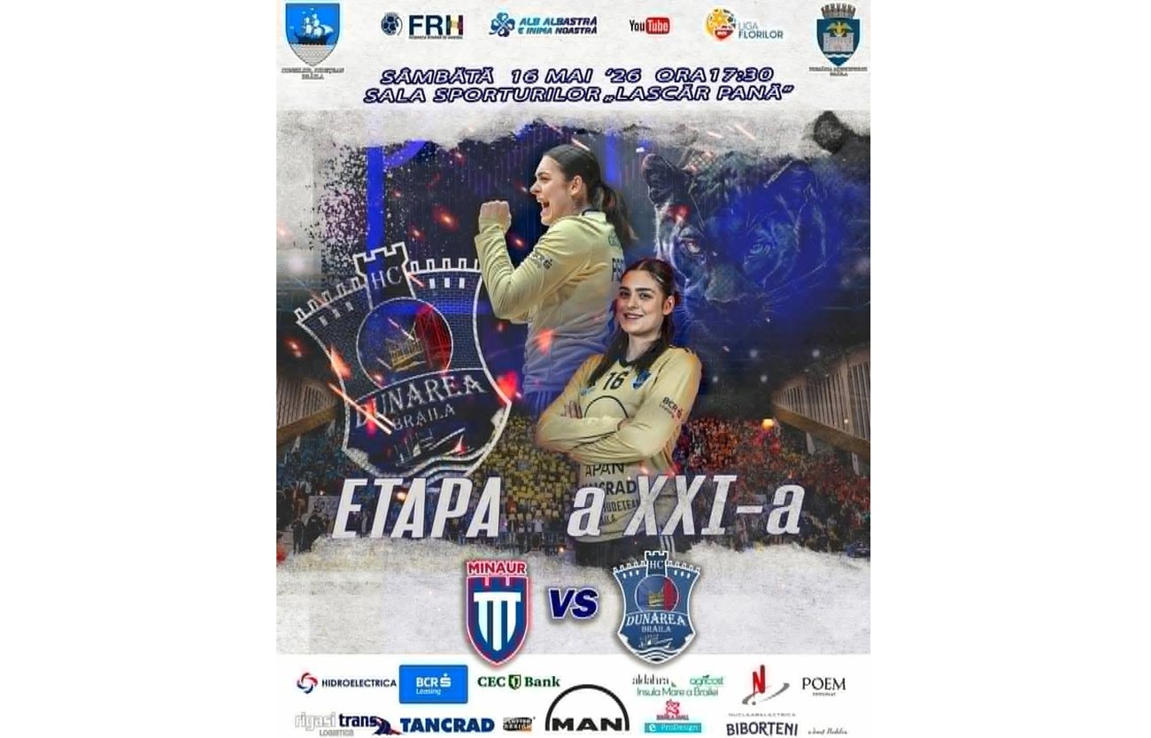 HC Dunărea joacă sâmbătă, 16 mai, la Minaur Baia Mare