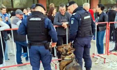 Individ prins cu o armă albă și intervenții în cazuri de tulburare a ordinii publice