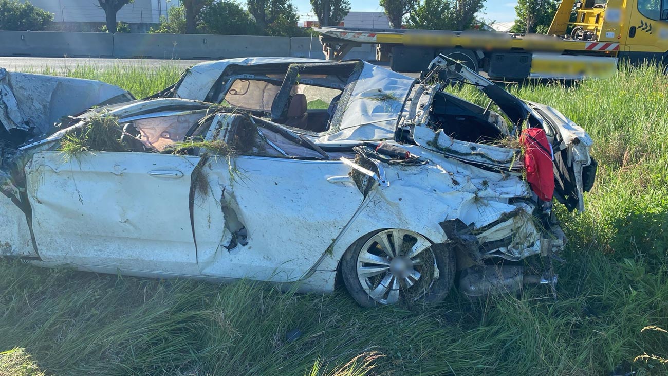Accident mortal în Brăila. Un tânăr de 19 ani a murit și altul este în stare gravă după ce s-au răsturnat cu mașina