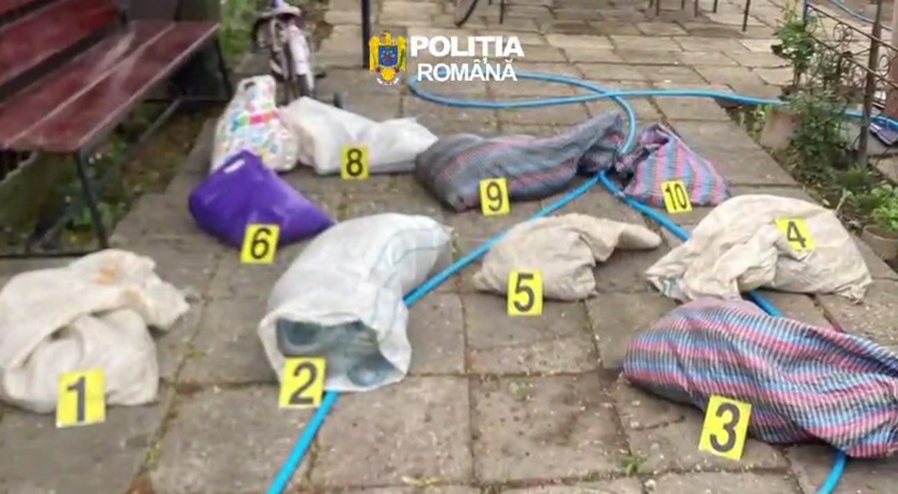 Descinderi în Tufești pentru combaterea braconajului piscicol. Polițiștii au ridicat 58 de unelte de pescuit interzise