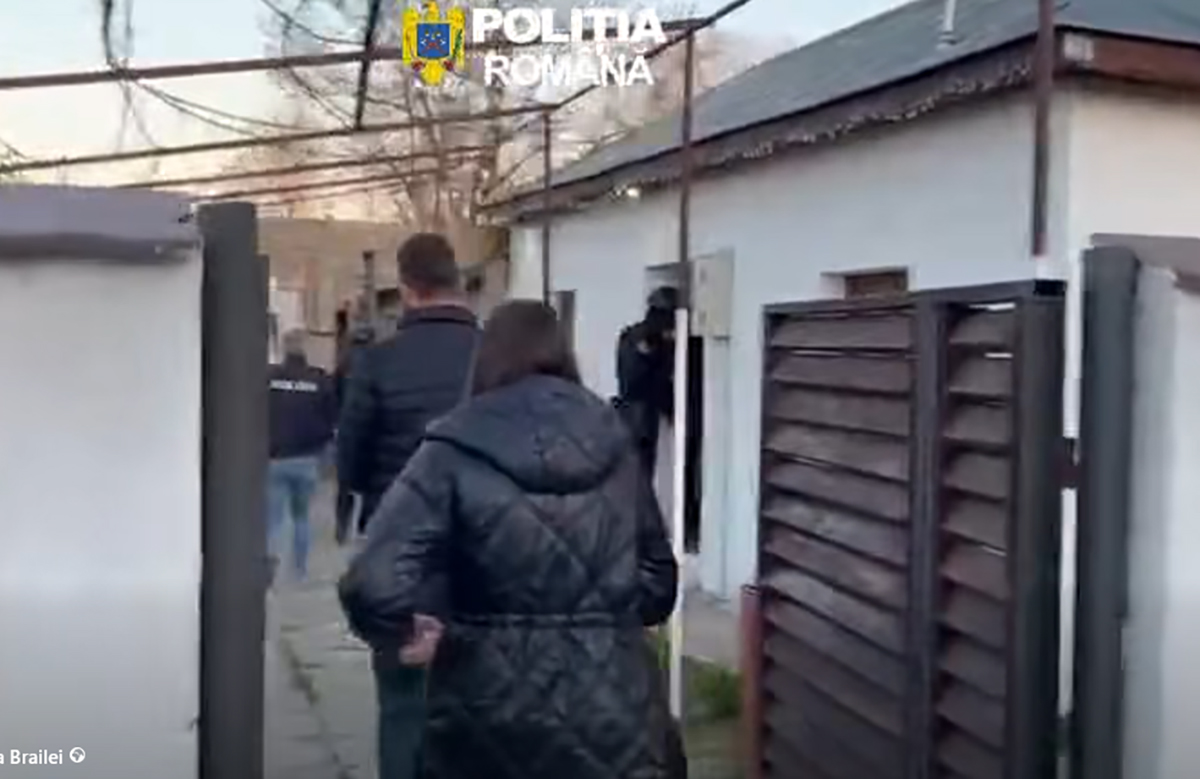Percheziții în Brăila într-un dosar de furturi de sute de mii de lei. Un suspect s-a ascuns în vegetație pentru a scăpa de polițiști
