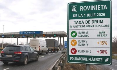 Se scumpește rovinieta! Noile tarife propuse începând cu 1 iulie