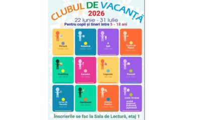 S-a dat startul înscrierilor pentru Clubul de Vacanță