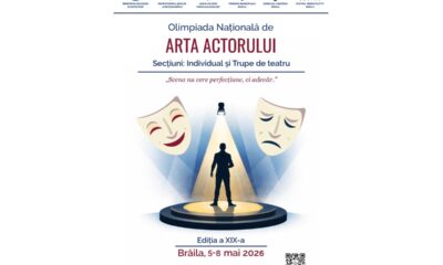 Cortina se ridică la Brăila – viitorii actori ai României intră în scenă