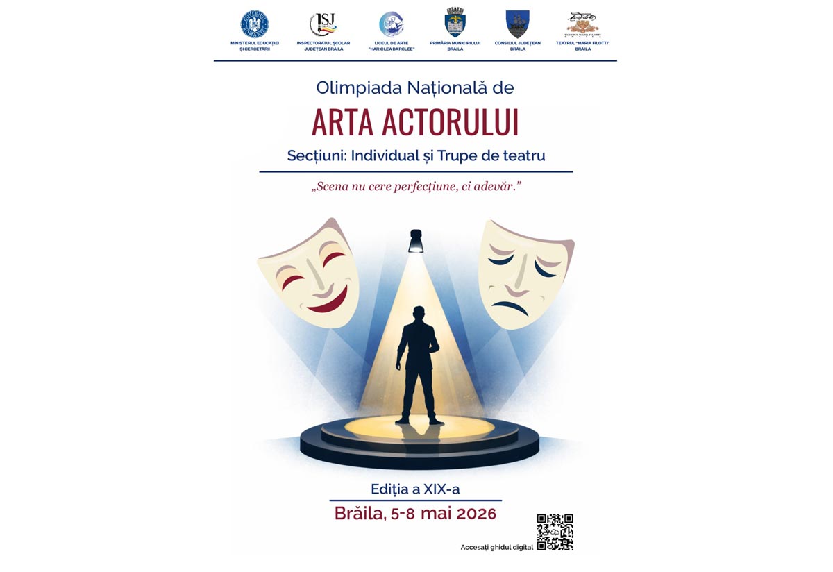 Cortina se ridică la Brăila – viitorii actori ai României intră în scenă