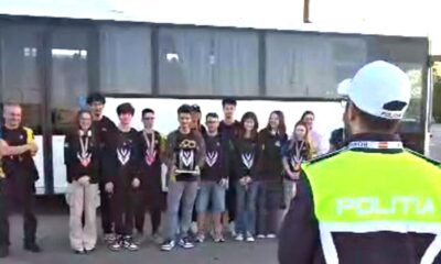 Opriți în trafic... pentru aplauze. Revenirea campionilor mondiali la Brăila