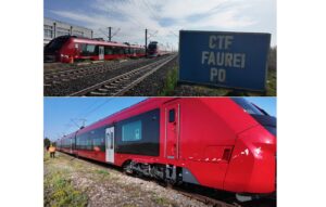 Trenuri pentru Danemarca, în probe la Centrul de Testări Feroviare Făurei