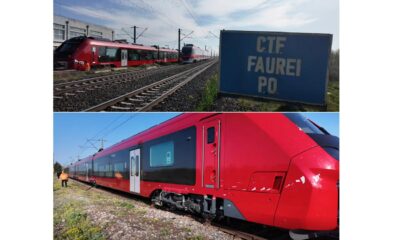Trenuri pentru Danemarca, în probe la Centrul de Testări Feroviare Făurei