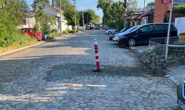 GALERIE FOTO Probleme la fiecare pas, pe strada Carantinei